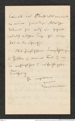 Nachlass Franz Steindachner, Brief von Wilhelm Weckbecker an Franz Steindachner (21.07.1911), Inv.Nr. 579.07, Seite 4